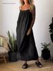 2026 Summer Casual Cotton Linen Strap Dress