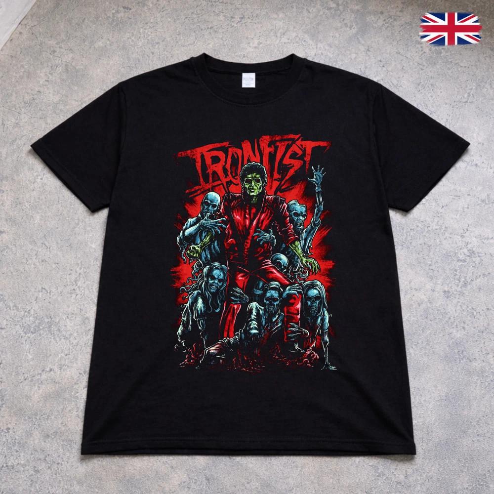 Thriller Zombie T Shirt Horror Michael Jackson Inspired Tee Adults Kids Black 2XL