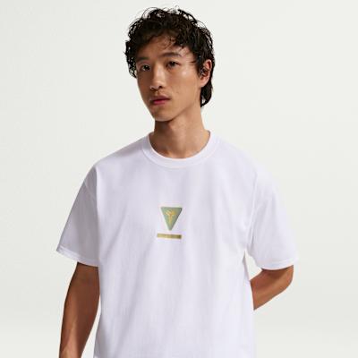 Nike Dri Fit Quick Dry T Shirts Men s 100 White Crew Neck Moderate M