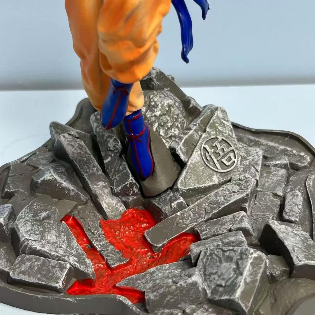 Anime Dragon Ball Figures Battle Training Clothes Goku Figure Jumping Model Collect Children Toys Doll Decoration Gifts