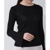 Proportion Body Dressing Ecru Random Rib Sheer Flare Sleeve Knit Sweater Women's