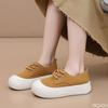 Women's thick soled height increasing shoes spring autumn new styles fashionable versatile simple comfortable shoes