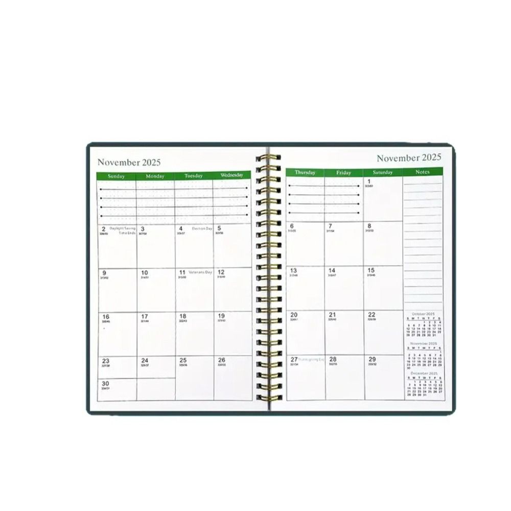 2026-2028 Miesięczny planer 3-letni Płynne pisanie Kalendarz Kalendarz Książka Rok akademicki