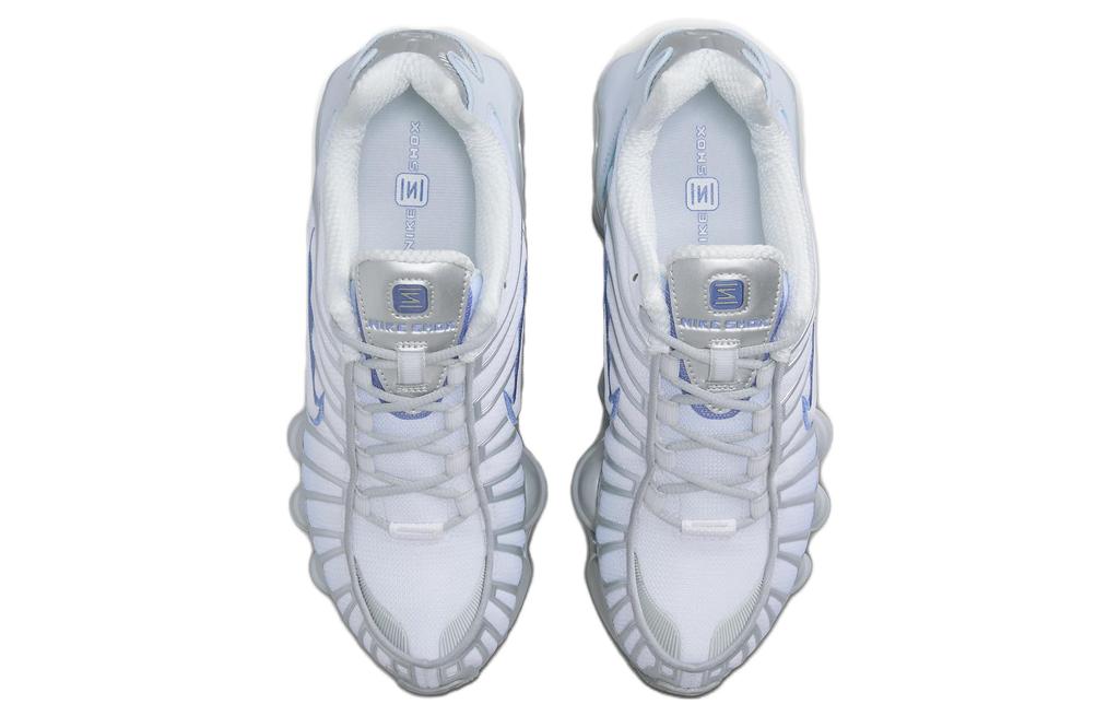 Nike Shox Tl Platino Metallico Tinta Blu Donna FQ2775-001
