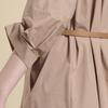 BCBG Spring Belted Roll Up Sleeve Dress B6s2o660