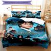 3pcs Harry Potter Bedding Set Duvet Cover Closure Includes 1 Duvet Cover & 2 Pillowcases, Soft and Comfortable for All Seasons.
