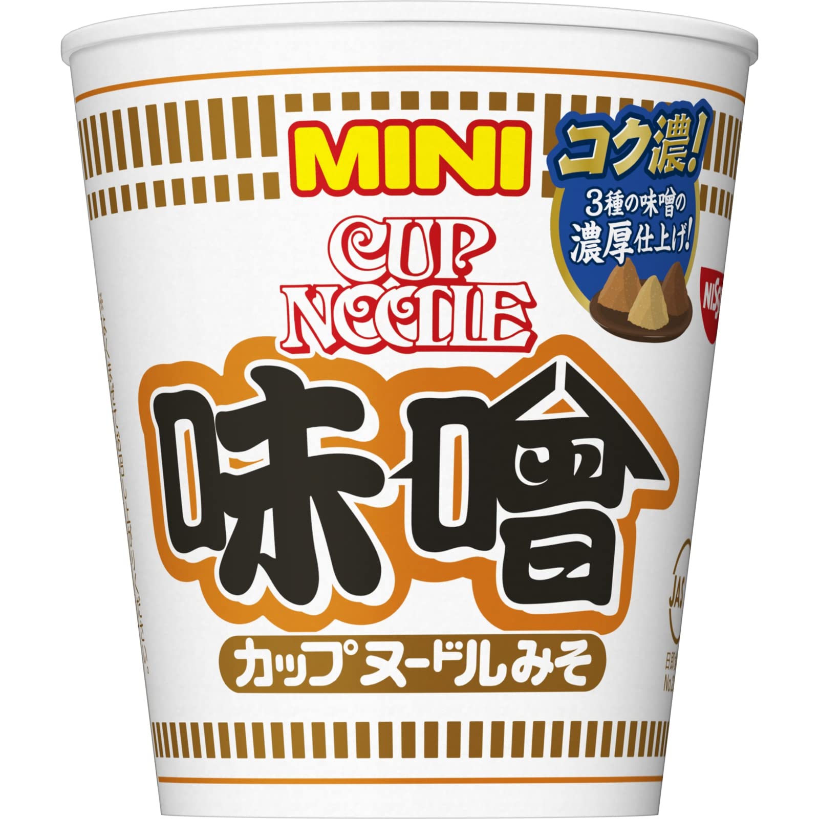 

Cup Noodles Miso Mini Nissin Cup Noodles 41g x 15 белый