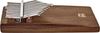 MEINL Sonic Energy Collection Kalimba Solid Kalimba Black Walnut 17 Keys C Major Scale KL1701S Hammer (Exclusive Case/Bag/Cross/Tuning Included) []
