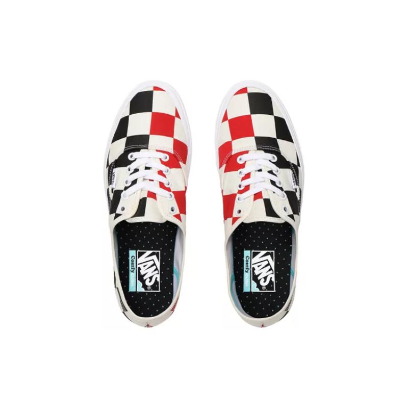 Vans Comfycush Authentic 'Black White Red' Vans VN0A3WM7WW7