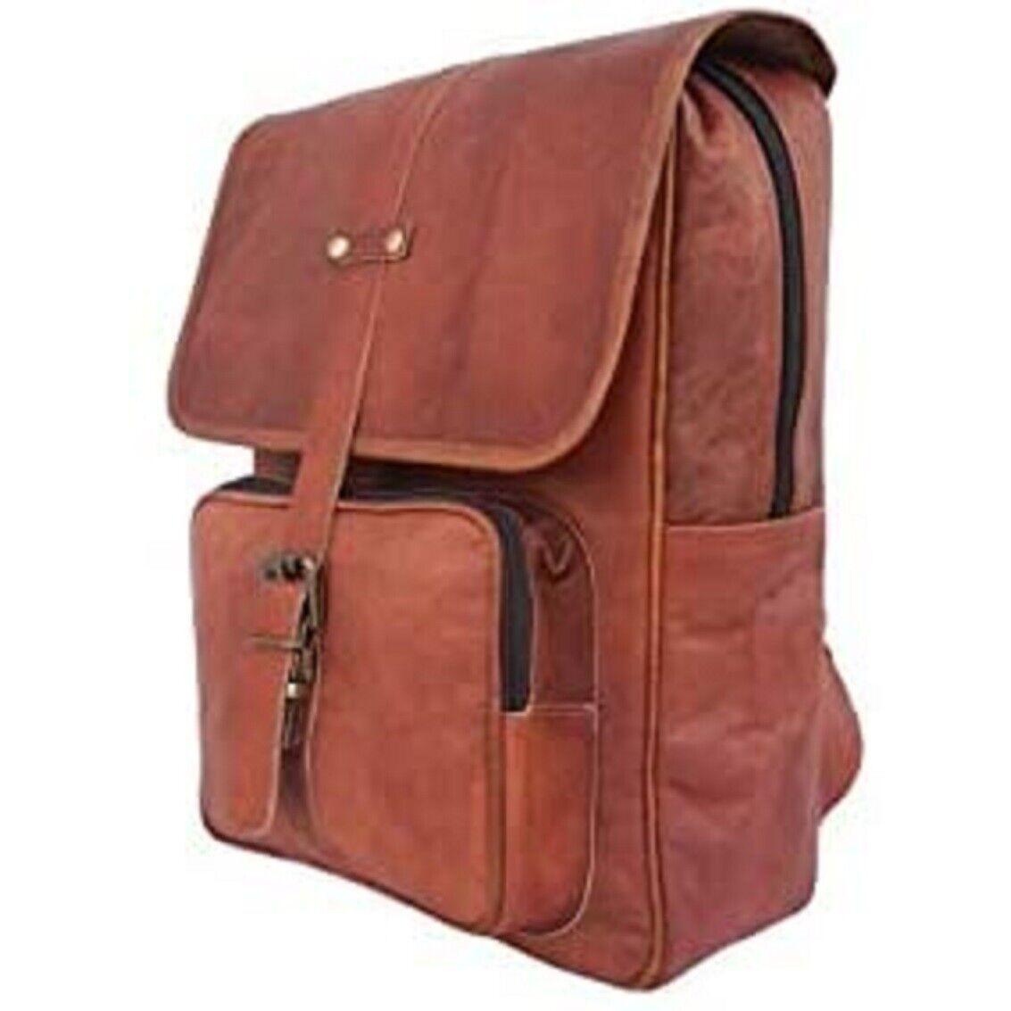 Мужской рюкзак из натуральной кожи — фото 4