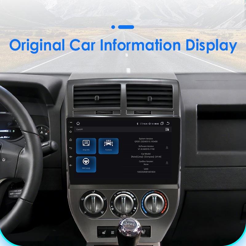 2007-2009 Jeep Compass Android GPS Navigator with Large Screen