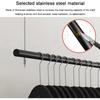 Height Adjustable Metal Clothing Hanging Racks,Commercial Wedding Dress Display Shelf Window Hanging Garment Rack, Ceiling Mount Clothes Storage
