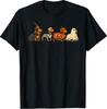 Cute Dachshund Ghost Pumpkin Weiner Dog Halloween Costume T-Shirt