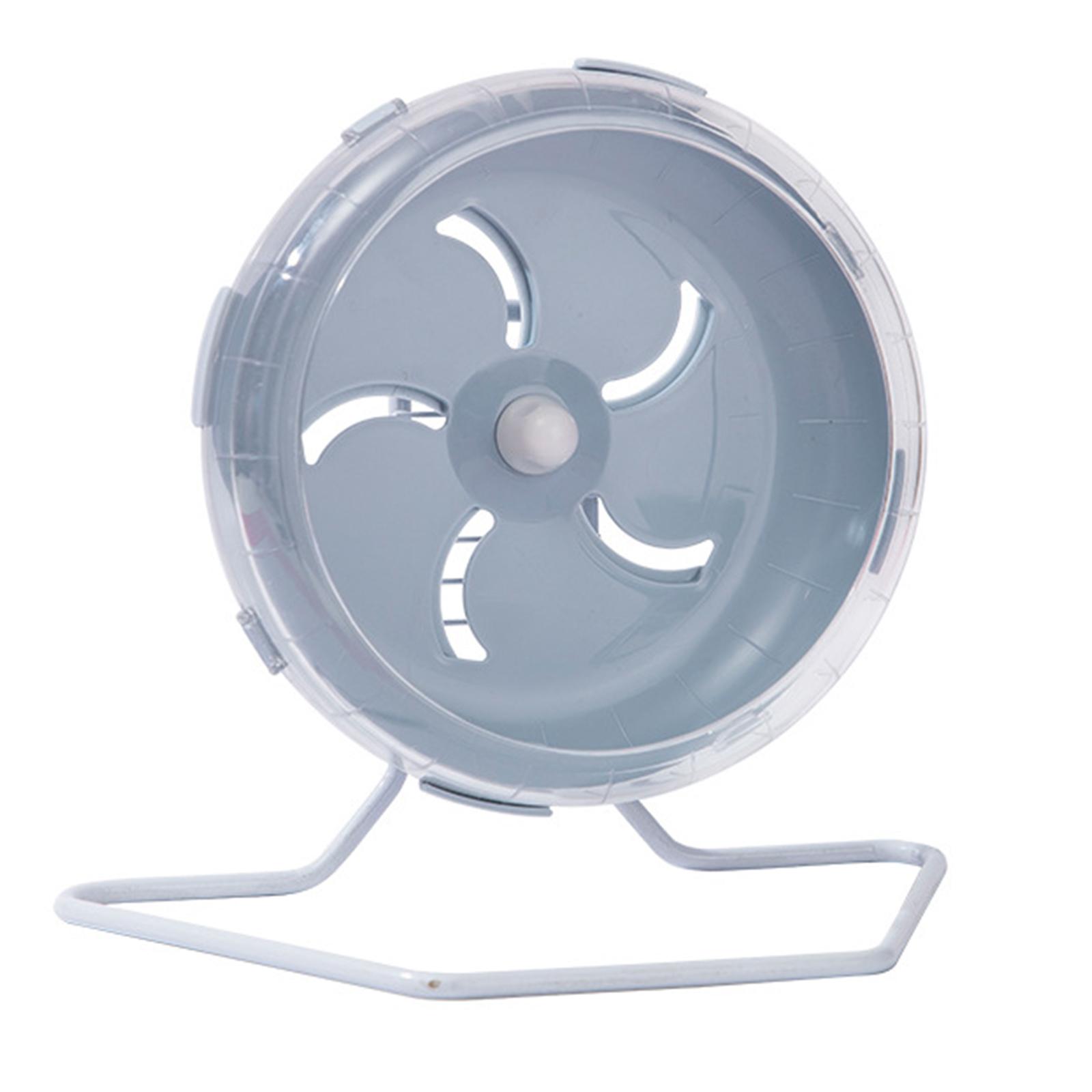 

Small Animal Running Wheel for Hamster Exercise Wheel Gerbils Entertainment Toy Pet Habitat Decoration Guinea Pigs Wheel 1 синий