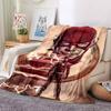 1pc Flash Superhero Blanket Lightweight Flannel Throw For Sofa, Bed, Travel, Livingroom, Office, Couch, Chair, And Bed