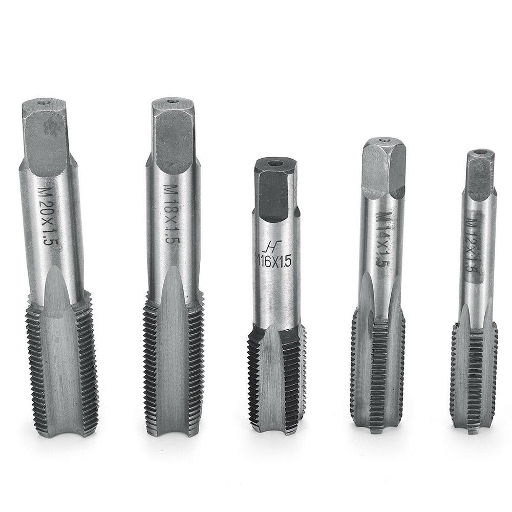 Metric Hand Tap M20 Thread Straight Flute Carbon Steel 1 Pair,Taper Tap and Plug Tap Metric Hand Tap M20 Thread Straight Flute Carbon Steel 1 Pair,Taper Tap and Plug Tap