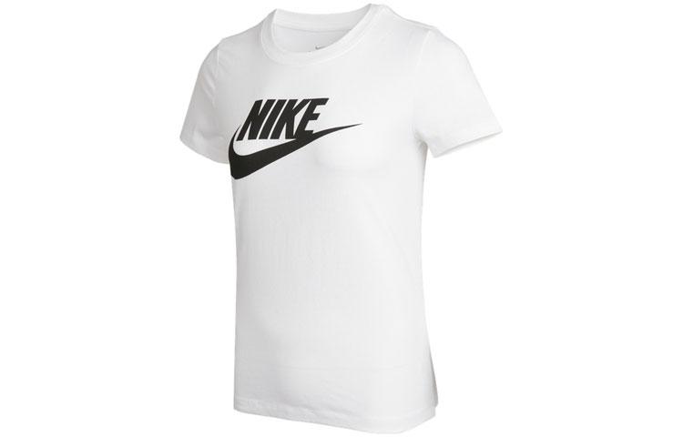 Nike Futura Logo Printed Jersey T Shirt AT2784-100 M