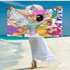 Ultra-Soft Beach Towel with Saja Boys Theme,Ideal for Pool - Camping, Diving - Perfect Travel Essential, Vibrant Beach Towel.