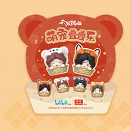 Оригинальная фигурка Aixlan Благословение Небесного Владыки Се Лянь Каваи ПВХ Фигурка Действия Аниме Сюрприз-Кейс Подарок Достойный Коллекционирования