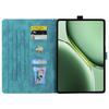 For OnePlus Pad Pro/Pad 2 Case Card Slots Leather Tablet Stand Folio Cover Flower Cat