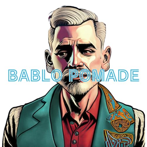 BABLO POMADE Strong Hold Men's Grease Pomade, Water-Soluble Hair Grease, Hair Wax