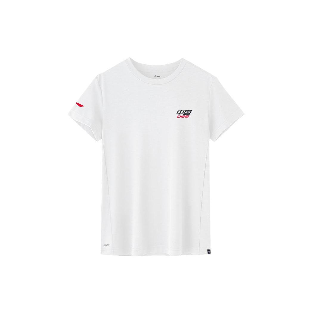 Футболка Li Ning Унисекс Стандартная Белая ATSS799-1 S