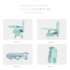 Baby High Chair Foldable Adjustable Infant Feeding Chair Portable Reclining Kids Dining Chair For Home