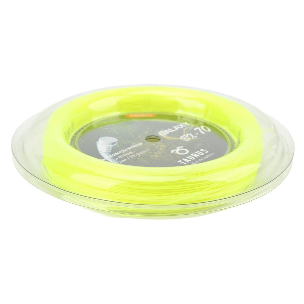 POWERTI BX70 Badmintonschläger Saite Hochelastische Nylon Badmintonschlägersaite 0,7 mm Badminton Saite 200 m Rolle
