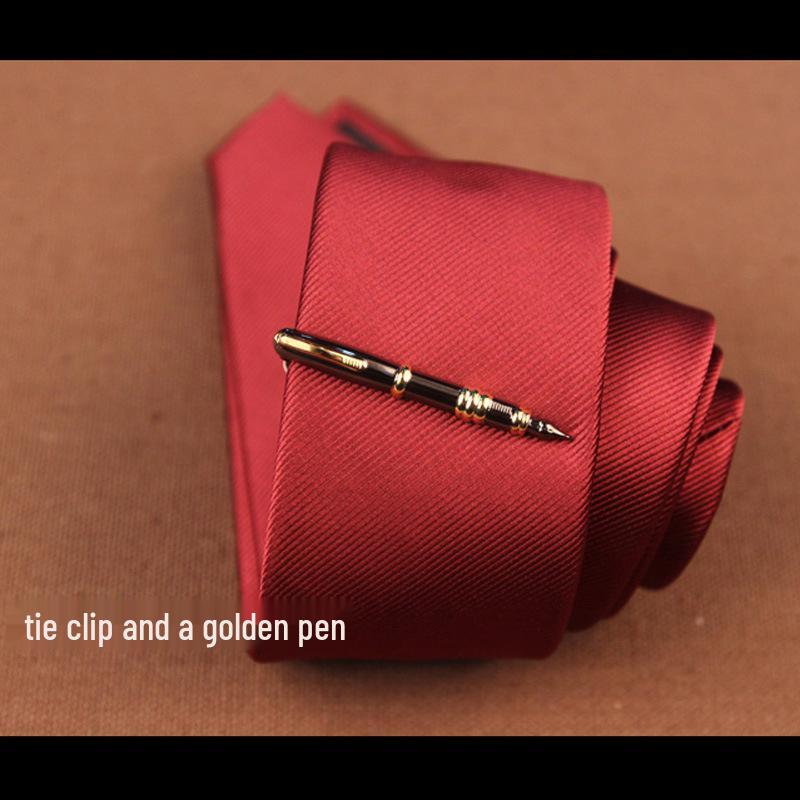 Herren Krawattenklammer - Schnurrbart, Schwarze Feder & Anker Designs verfügbar