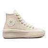 Converse Chuck Taylor All Star Move Platform High Elementi Dorati Sneakers da Donna Crema Naturale-Avorio Aironi A02189C