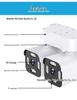 Caméra WiFi HD iCAM36 Extérieure Double Cardan Double Caméra