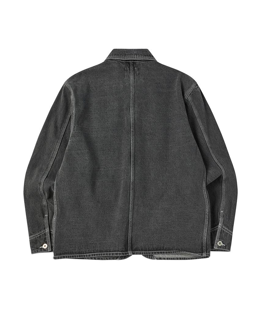 Comoninoz Denim Work Jacket [Charcoal]
