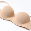 Damen Nahtloser BH Trägerloser BH Weicher Stahlring Raffend Anti-Hängend Sexy BH