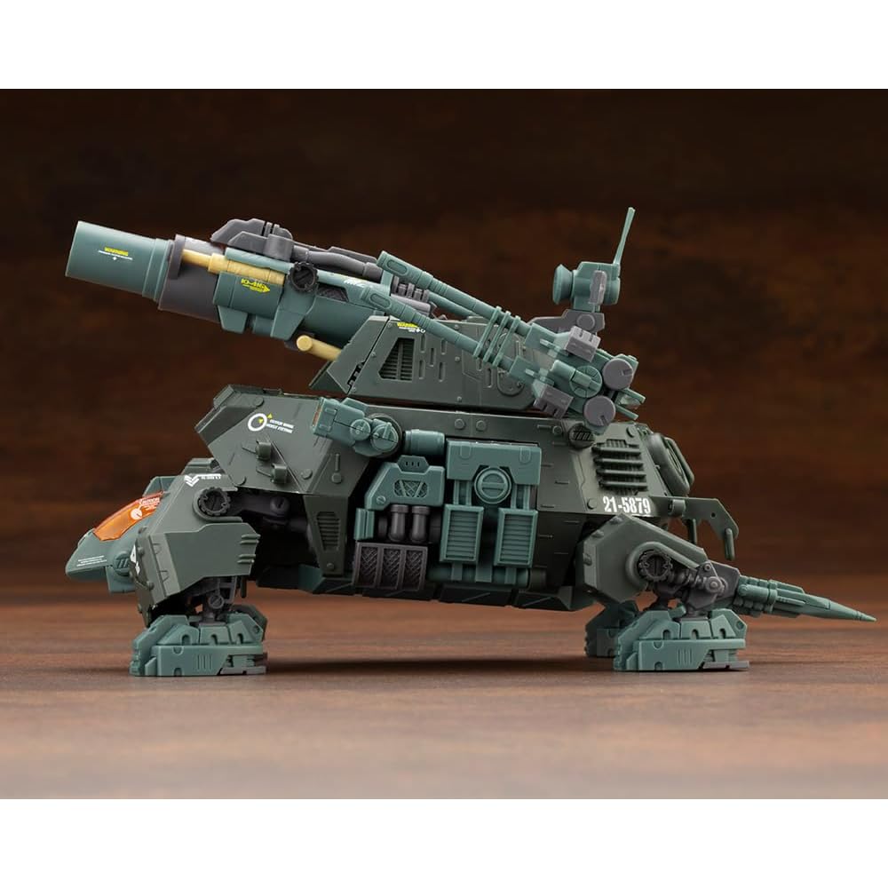 Kotobukiya HMM Zoids RZ-013 Cannon Tortoise Marking Plus Version 1/72 Scale Plastic Model 120mm Length
