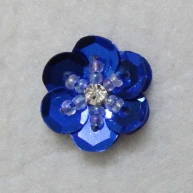 20 Pieces/lot Hand-Sewed Sequins Flower Pattern Patch DIY Clothing Shoes, Hats, Bags, Beads Sequins Applique Patch