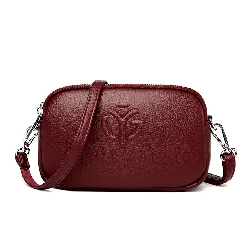 Solid Color PU Leather Small Shoulder Crossbody Bags Female Luxury Design Purse and Handbags For Women Simplicity Phone Satchels