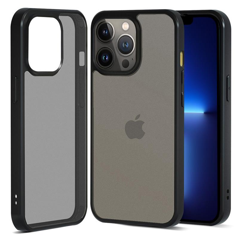 IBMRS For iPhone 13 Pro Phone Case TPU+PC Anti-slip Mobile Phone Back Cover A
