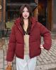 Women’s Short Windproof Thicken Warm Winter Jacket With Detachable Hood 5 Colors