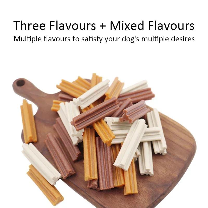 Stick Bruxismo para Cães Seis Estrelas Conveniente para Levar Armazenamento Hálito Fresco Fácil de Mastigar Cães Adultos Recompensas de Treino para Filhotes Petiscos para Animais de Estimação