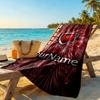 Liverpool Personalisierbares Strandtuch Superweiche Mikrofaser Schnelltrocknendes Gewebe