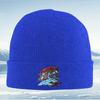 Winged creature flowing ice design Unisex Women Unisex Knitted Hat Beanie Pullover Cap Winter Thermal Warm Christmas Outdoor Cyclin