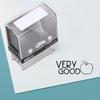 Printtoo Self Inking Rubber Stamp - Pre-Inked Office Stamp - Stationary Stamp - COLOP P20 Mini Stamper - Teachers Stamp -