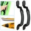2pcs Kayak Carry Handle Nylon Rubber Non-Slip Canoeing Handle for Kayaking Boating Accessories