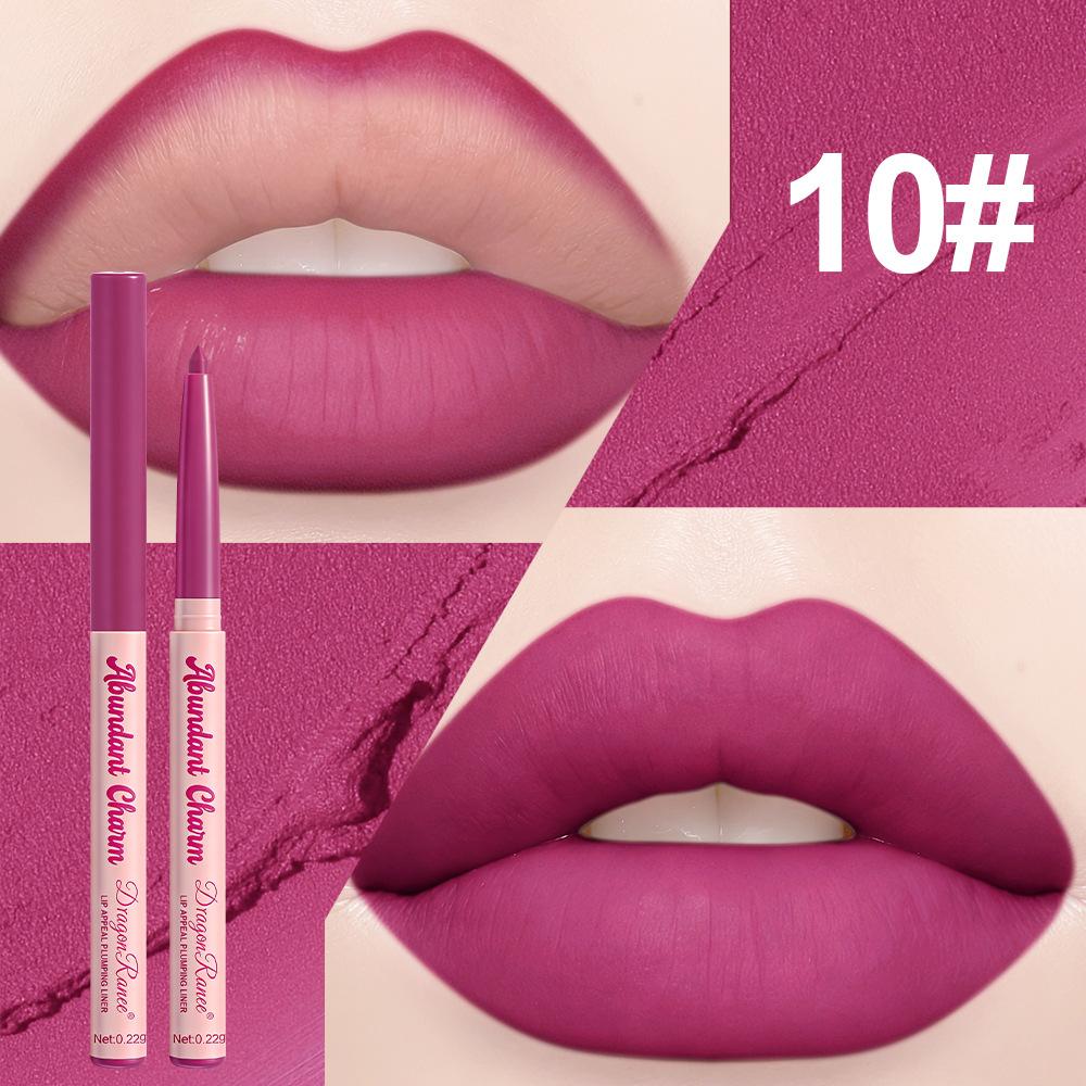 Lip Liner Lipstick Pen Waterproof Long-Lasting Hook Line Lip Pencil Matte Beginner Automatic Bean Paste Lip Contour Cosmetic