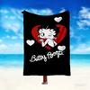 1pc Betty Boop Blanket, Cozy Printed Throw Blanket, A Heartfelt Gift for Your Family and Friends