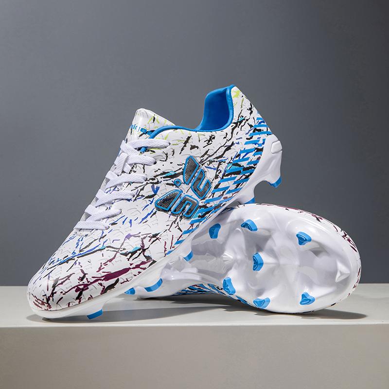 New Men Soccer Shoes Match Football Boots Non-Slip Grass Cleats Futsal Sneakers High-quality Hot-selling Indoor High-top Outdoor