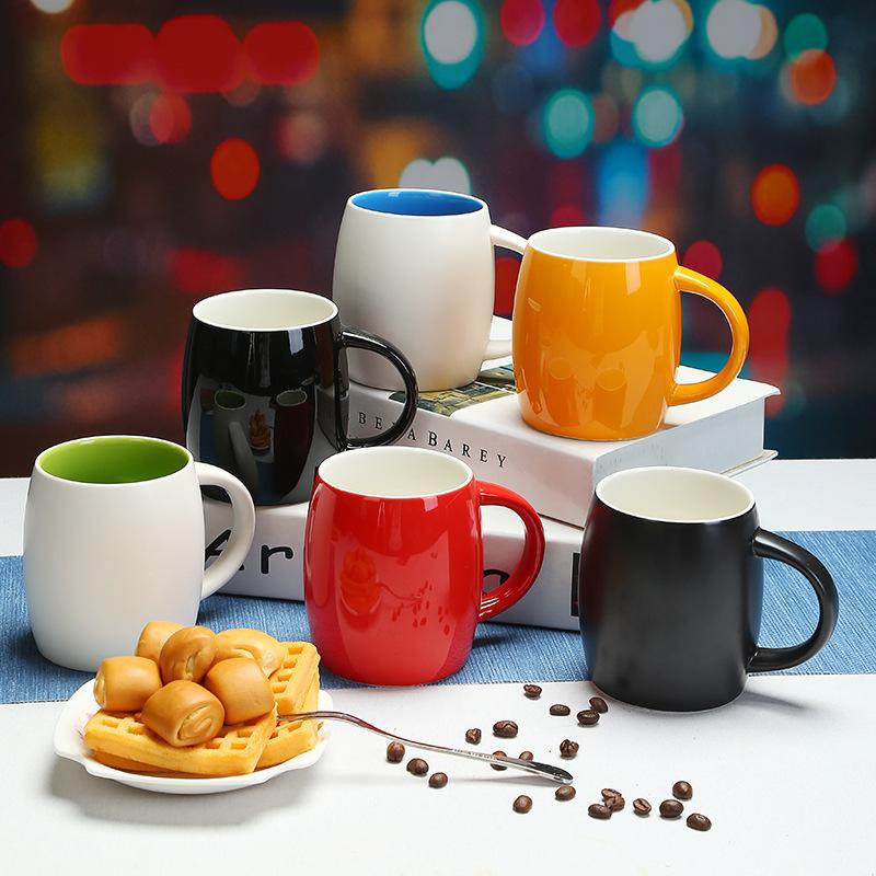 Wine Barrel Ceramic Cup, Mug, Creative Cup, Coffee Cup, Water Cup, Practical Gift Advertising Cup Customization