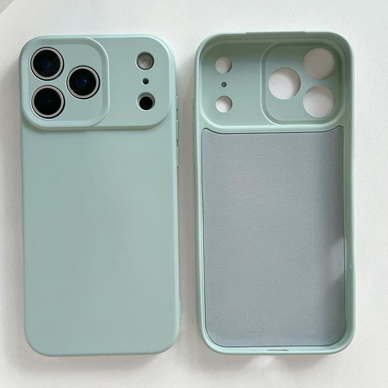Luxury Original Liquid Silicone Phone Case For iPhone 17 16 15 14 13 12 Pro Max 16 Plus 17 17Pro 17Air TPU Shockproof Soft Cover
