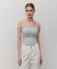 Kamino Shirred Cap Sleeveless (Light Gray)