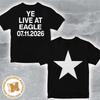 Sale! Ye Tirana Albania Live At Eagle Stadium On July 11 2026 Tshirt